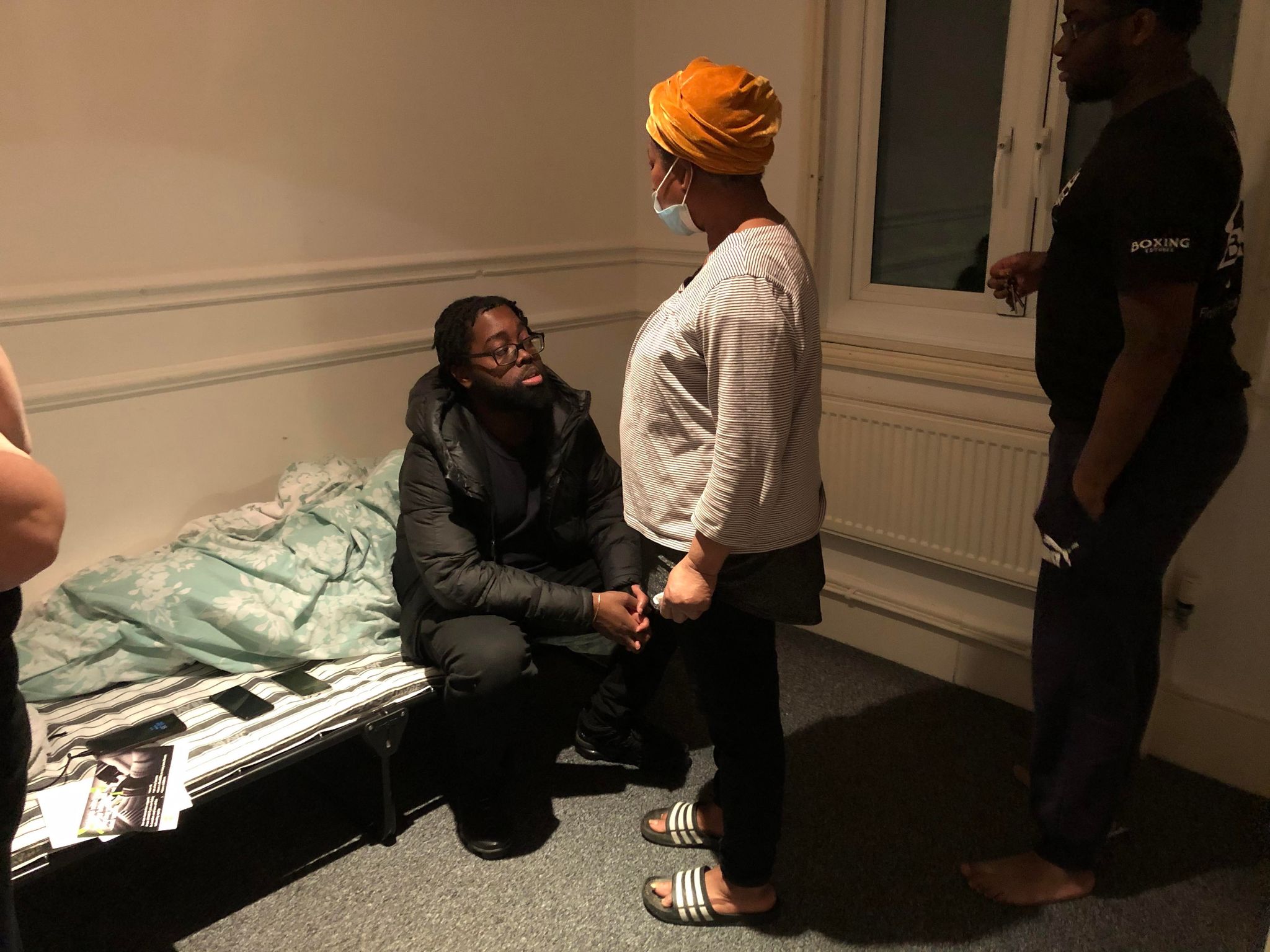 Working widow with autistic son housed in empty room two hours away ...