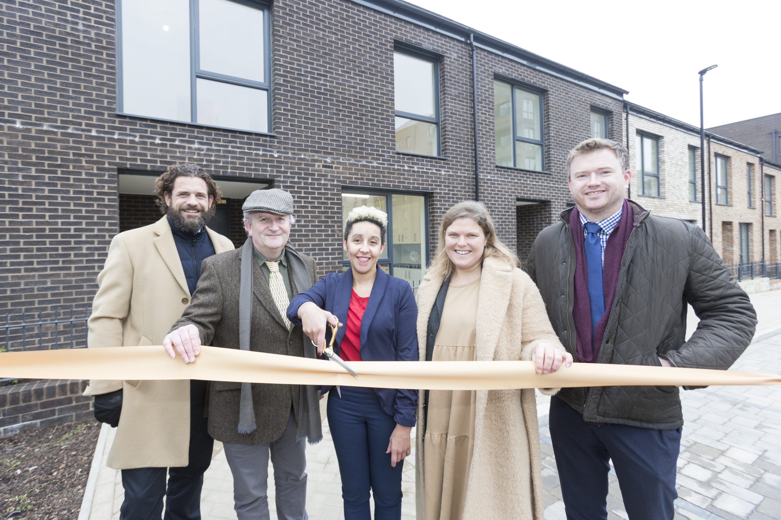 First council homes finished at new Marlowe Road estate - Waltham ...
