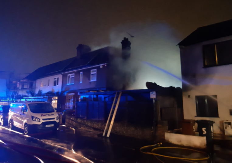 Homes evacuated during dangerous Walthamstow shed fire Waltham Forest