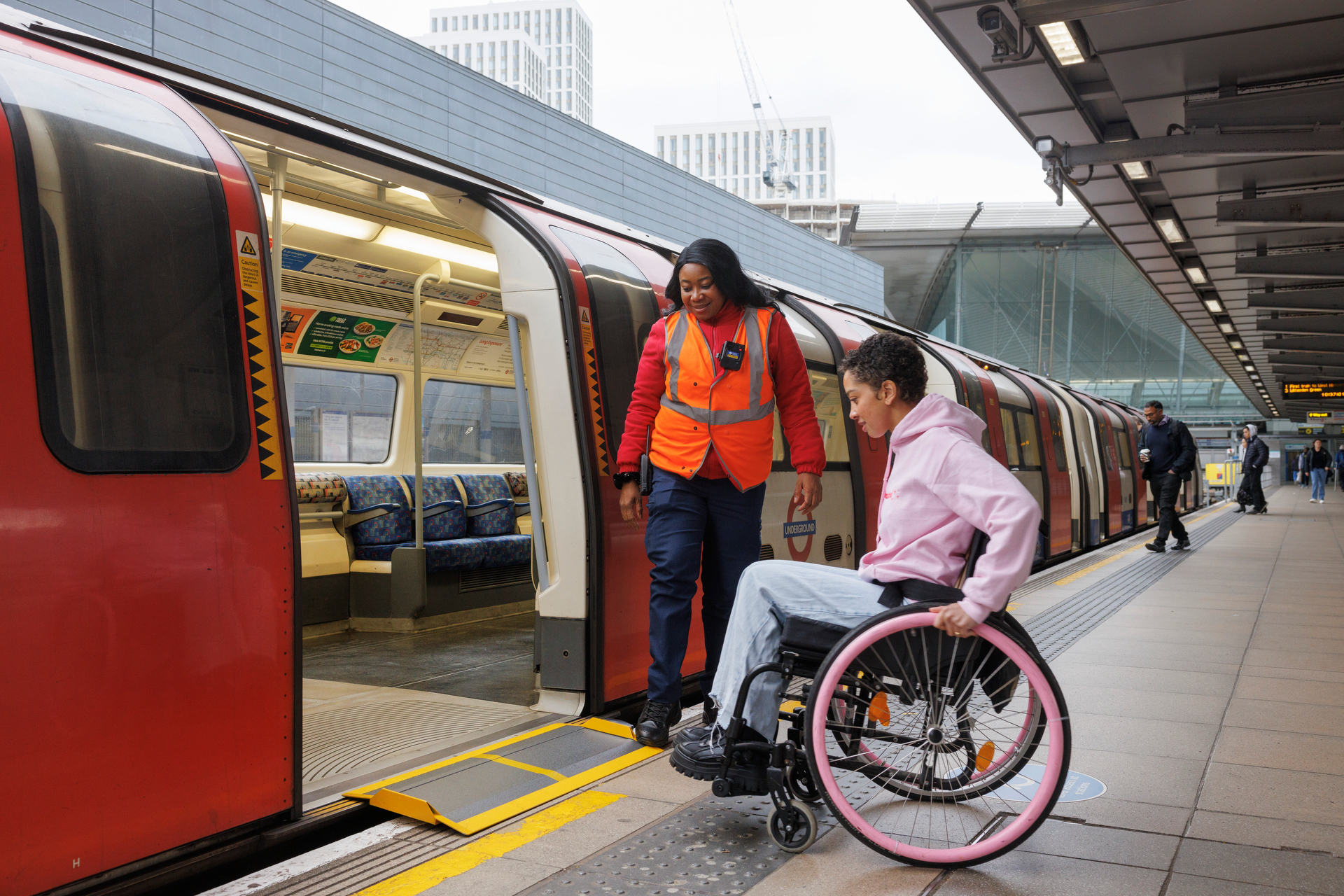 Tfl Mini Ramp Transport for London announces accessibility upgrades - Waltham Forest Echo