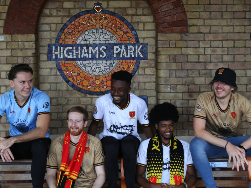 West Essex FC launch new kit inspired by Highams Park