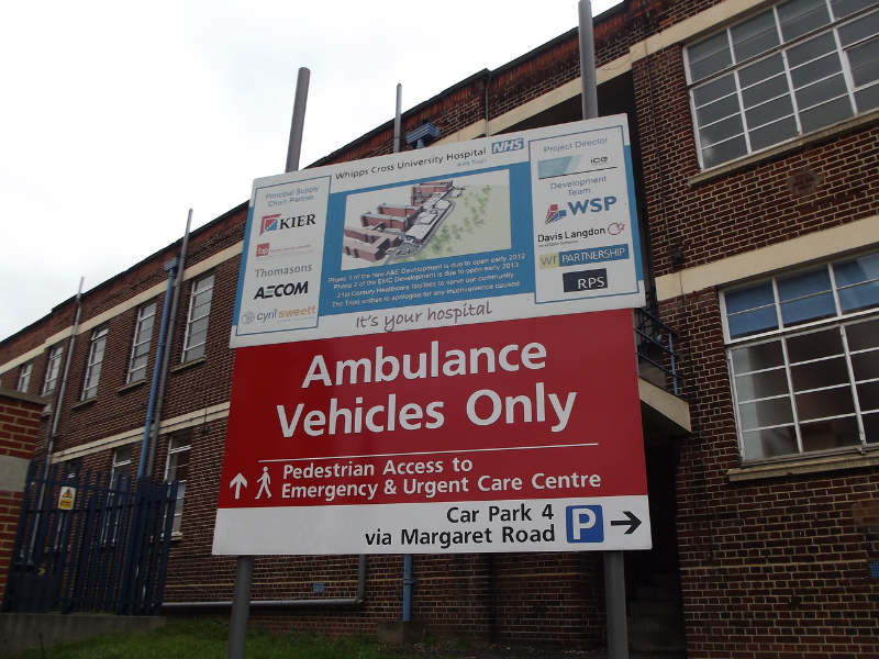 Whipps Cross Hospital told it must improve its emergency department